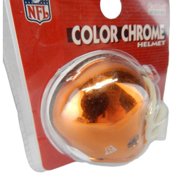 New Riddle Sports Mini Color Chrome Football Helme - Picture 6 of 16